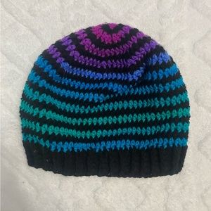 Crocheted stocking cap